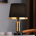 Bold and Contemporary Golden Lamp with a Sleek Design