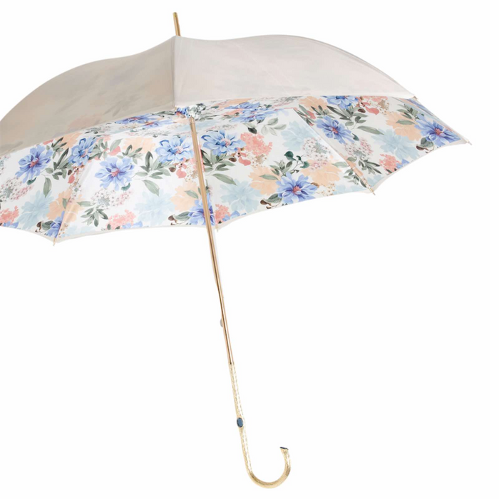 Trendy Handmade Umbrella For Women With A Floral Print