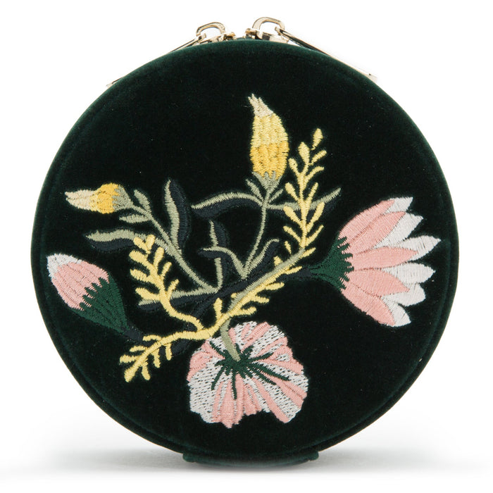 Zoe Travel Round Forest Green