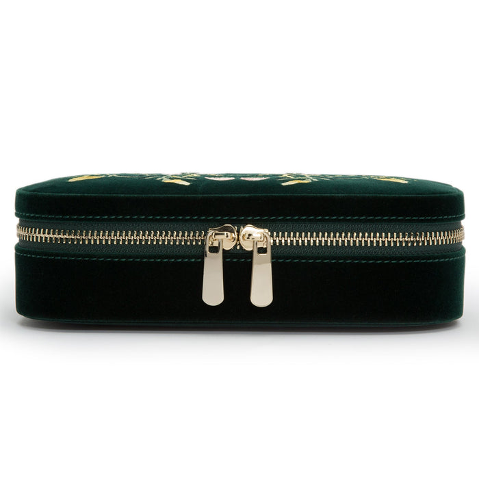 Zoe Travel Zip Case Forest Green