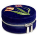 Royal Asscher Round Jewelry Zip Case