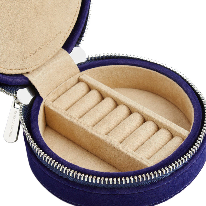 Royal Asscher Round Jewelry Zip Case