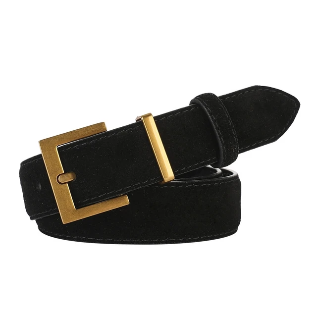 Women’s double-strap belt