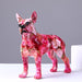 Street Art Boston Terrier Figurine