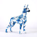 Graffiti Design Dobermann Figurine