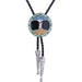 Tree of Life Pattern Bolo Necklace Black Western Bolo Tie