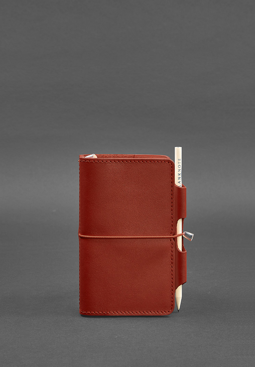 Luxury leather notebook with cover