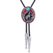 Men's Western Bolo Tie Wolf Red Bolo Turquoise Tie