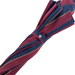 nautical striped umbrella navy leather