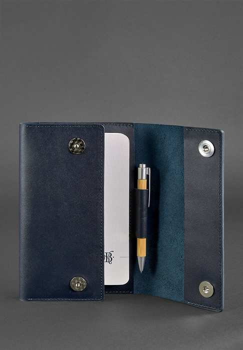 Stylish leather softcover notebook