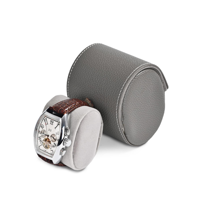 Luxury leather watch case with premium design