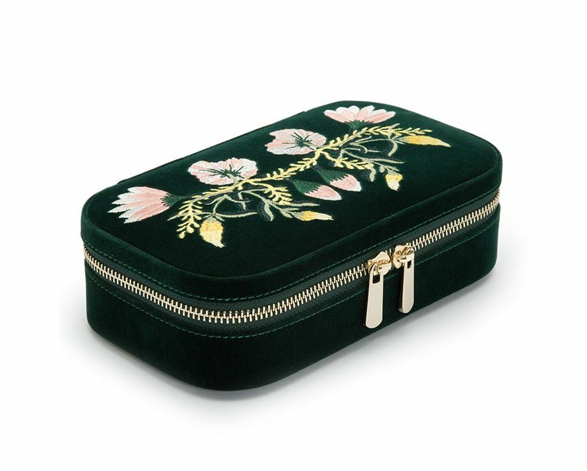 Wolf Zoe Travel Zip Case Forest Green 393312
