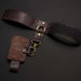 Leather Wrist Strap + Wristband For Walking Sticks and Canes