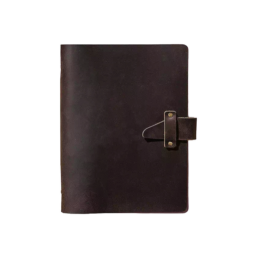 Unique Brown Vintage Leather Journal - A5 Size