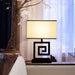Graceful Lighting Piece Spiral Elegance Table Lamp