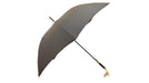 Men's Striped Umbrella with Elegant Hound Head Handle