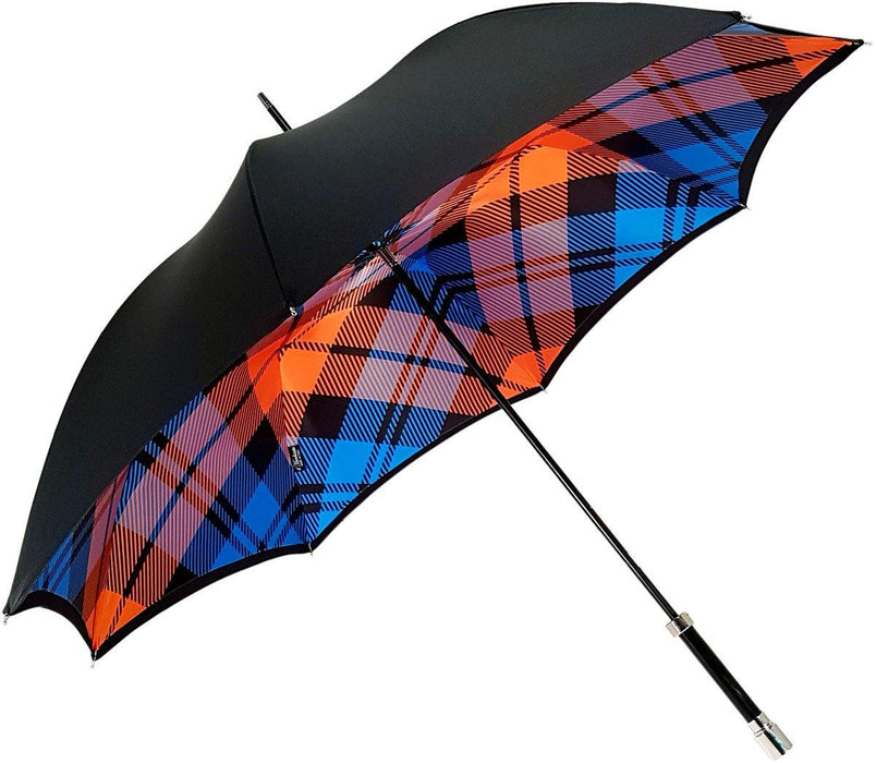 Luxurious Double Cloth Umbrella in Multicolored Design