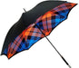 Luxurious Double Cloth Umbrella in Multicolored Design