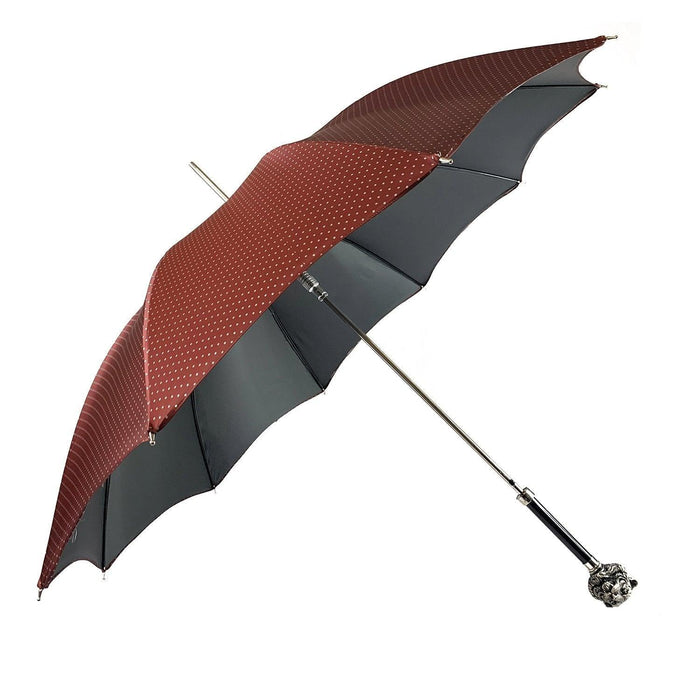 Superb Umbrella with Hand-Painted Tiger Handle and Premium Detailing