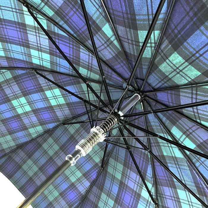 Men's sporty Tartan umbrella - Artynov | Unique Handmade Accessories