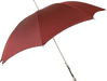 Refined Men's Umbrella with a Silver-Plated Labrador Handle