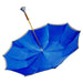 Handmade Umbrella with Original Enameled Monkey Handle