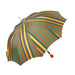 Sherlock Holmes Umbrella with Classic Striped Pattern and Custom Handle