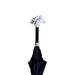 Luxury Polka Dot Umbrella - Silver Horse Handle for Men