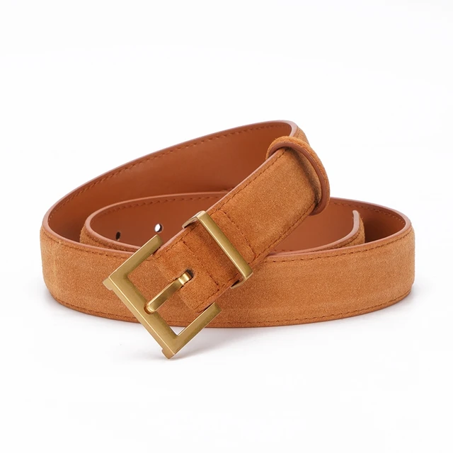 Trendy women’s leather belt