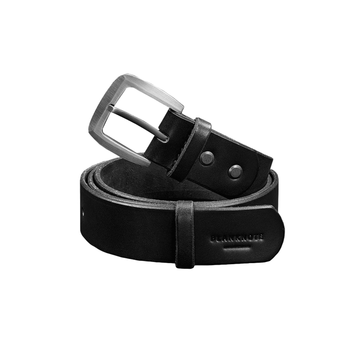 Handmade Genuine Men's Narrow Leather Belt for Jeans