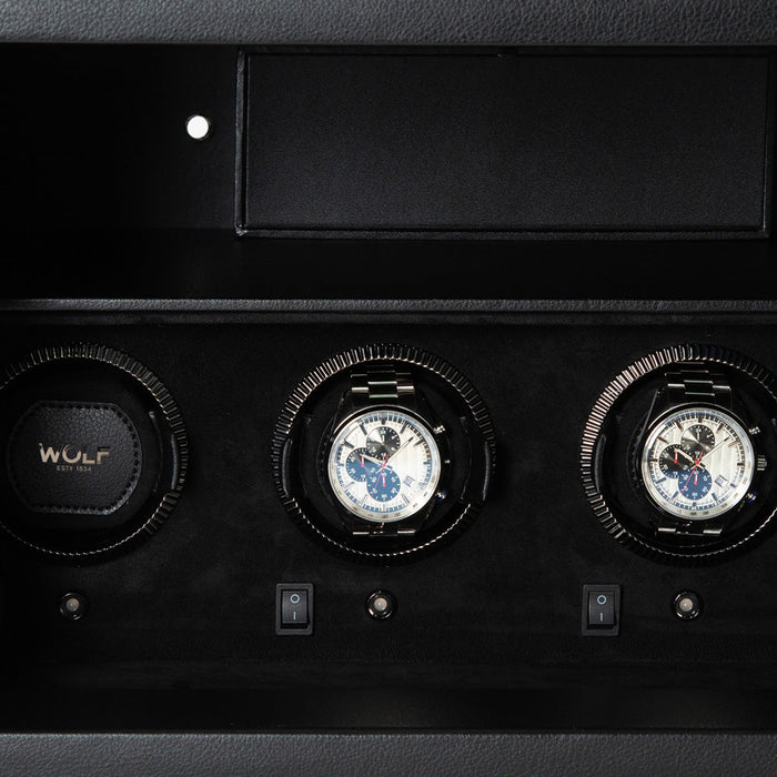 Wolf The Den 4 Piece Watch Winder Safe 430402