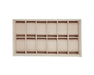 Wolf Vault 12PC Watch Tray Insert Beige 436570