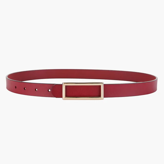 High-quality women’s leather belt