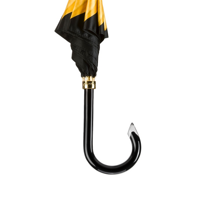 Designer Collectible Yellow Dahlia Canopy Umbrella for Women