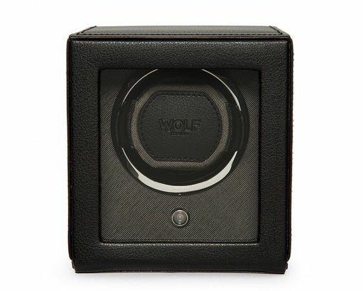 Wolf Cub Precision Watch Winder with Protective Cover