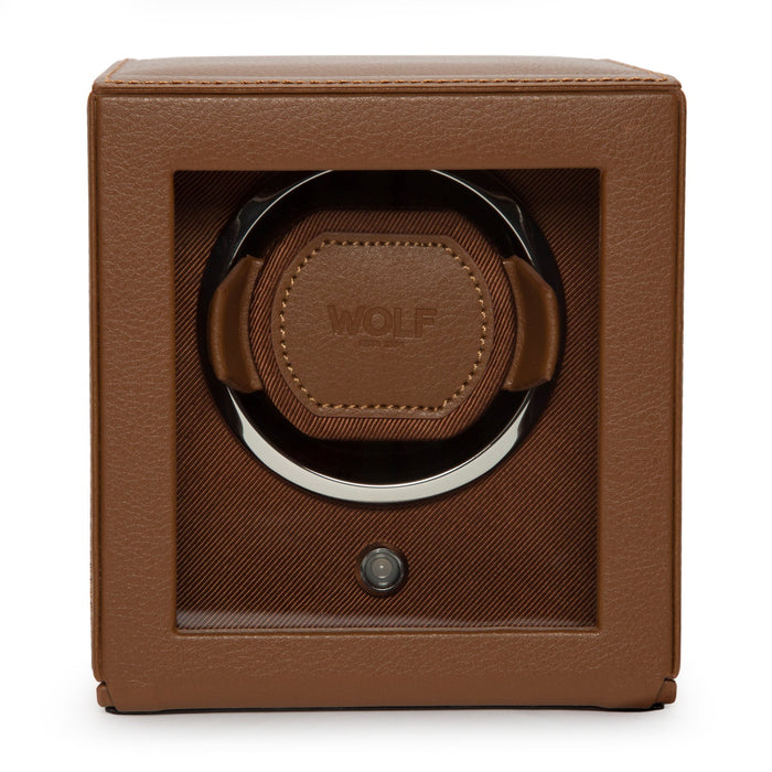 Cub Winder with Cover Cognac