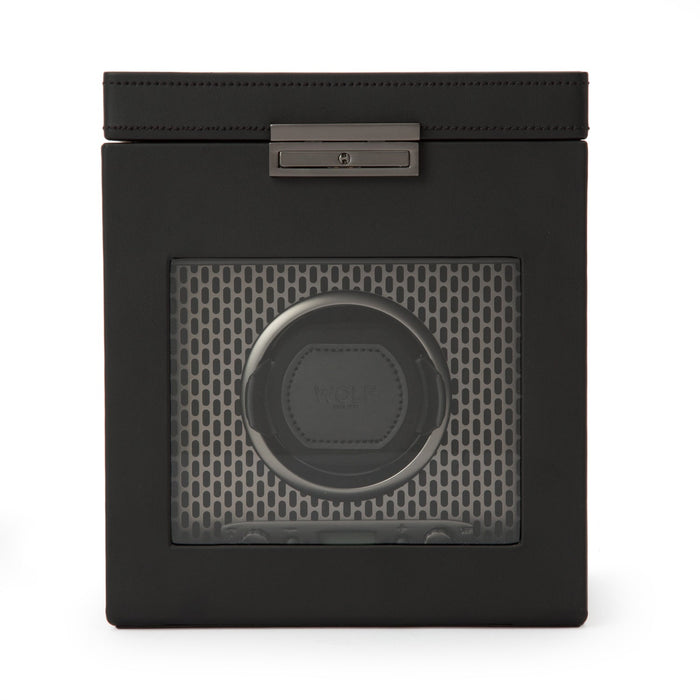 Wolf - Axis Single Watch Winder with Storage | 469203