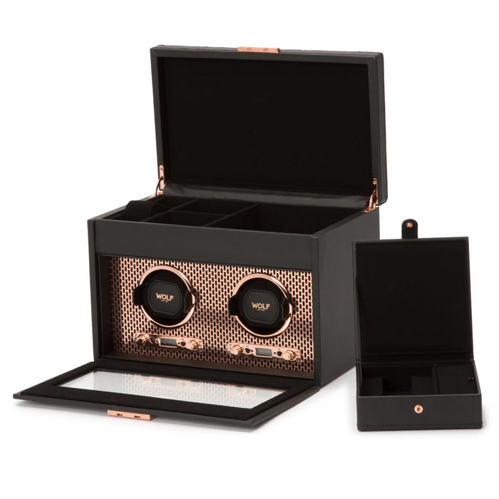 Axis Double Winder with Storage Copper