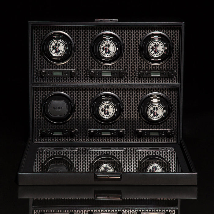 Wolf - Axis 6-Unit Watch Winder | 469603