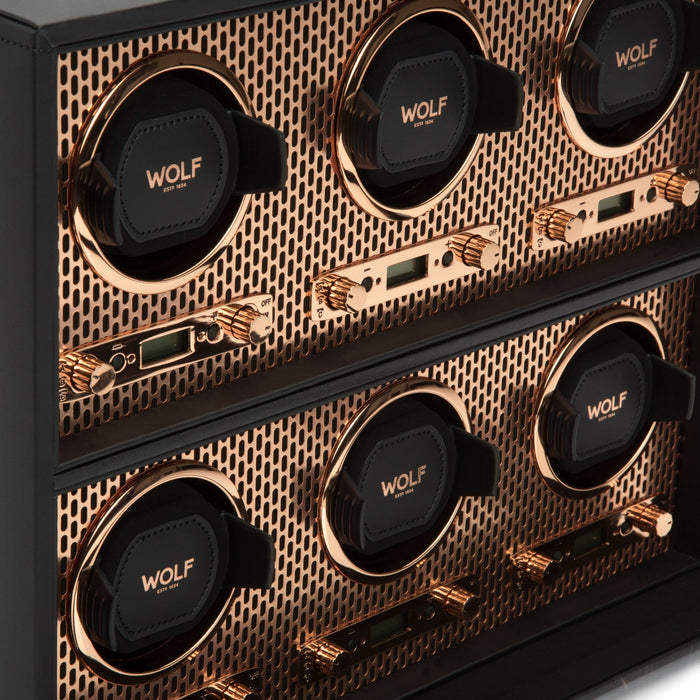 Wolf - Axis 6-Unit Watch Winder | 469616