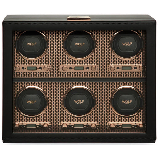 Wolf - Axis 6-Unit Watch Winder | 469616
