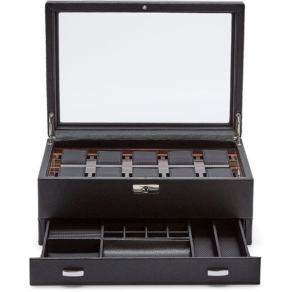 Wolf - Roadster 10-Unit Watch & Jewelry Box | 477656