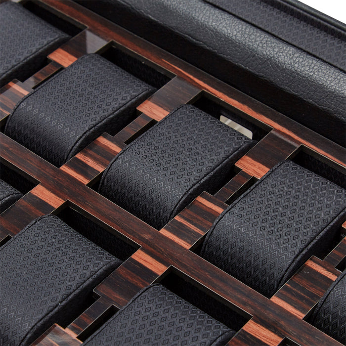 Roadster 10 PC Watch Box w/ Drawer