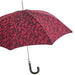 red camouflage umbrella with studded handle