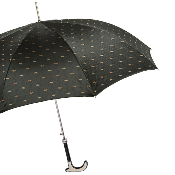 unique handle umbrella paisley 