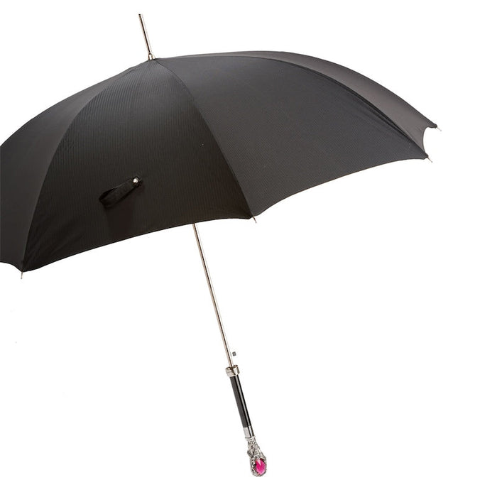 ruby red gem handle umbrella