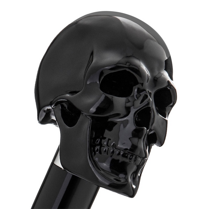 black umbrella with skull handle price