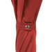 chic red umbrella with silver hound 