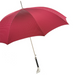 luxury red umbrella with bear handle