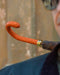 The Noble Ride – Men's Umbrella with Ostrich Leather Handle